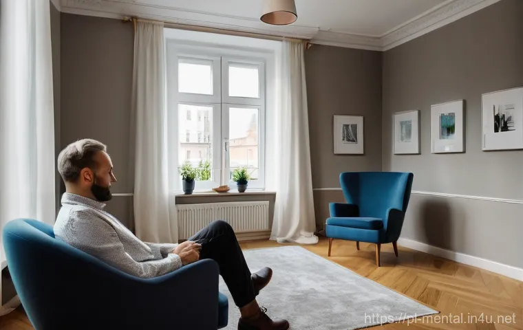 정신건강 상담사의 필수 역량 - Prompt 1: Empathetic Connection in a Modern Polish Therapy Office**